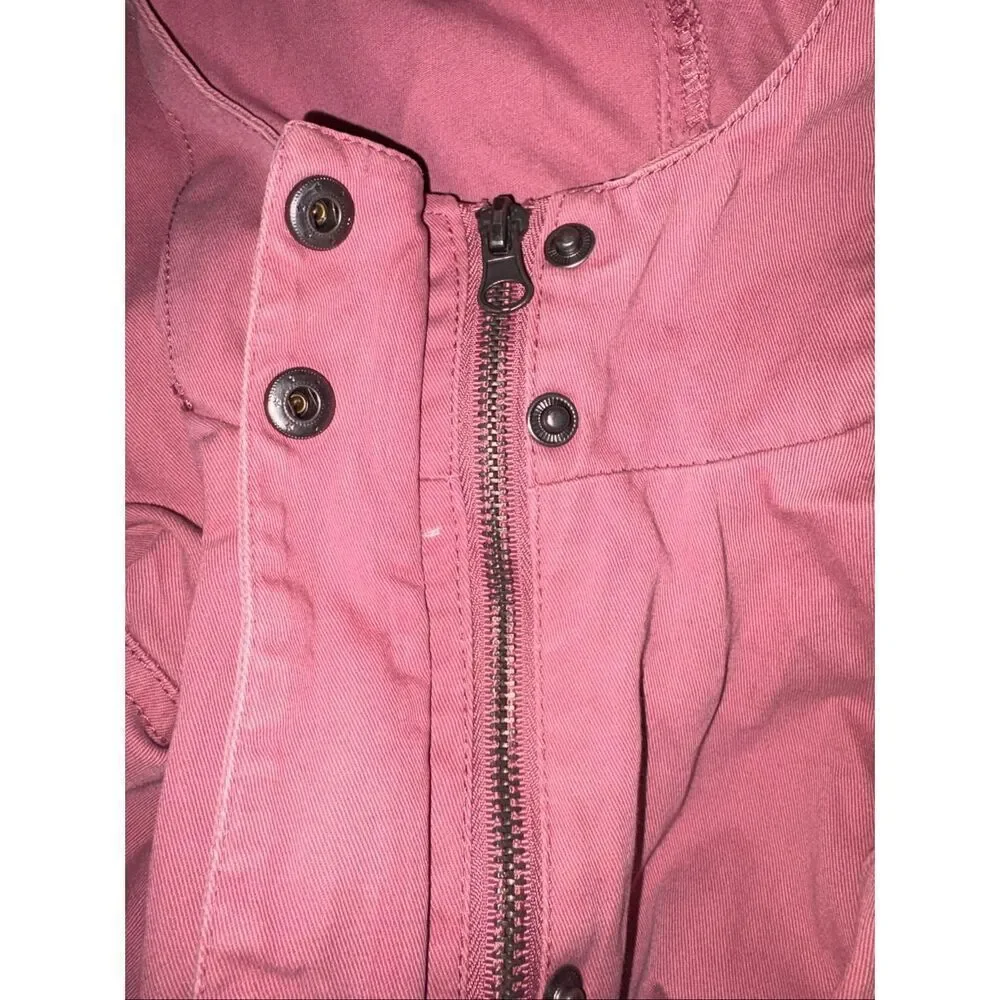 Birch & Stone Hooded Military Jacket